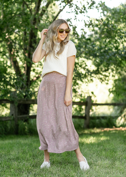 Braylyn Floral Midi Skirt - FINAL SALE