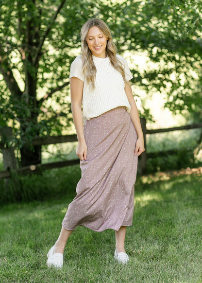 Braylyn Floral Midi Skirt - FINAL SALE