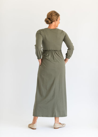Brie Long Sleeve Maxi Dress - FINAL SALE