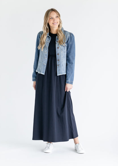 Brie Short Sleeve Maxi Dress - FINAL SALE