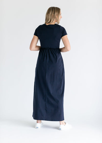 Brie Short Sleeve Maxi Dress - FINAL SALE