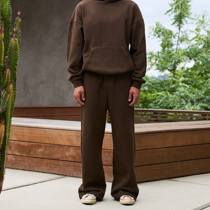 350 GSM 'Chestnut' Fleece Sweatpants