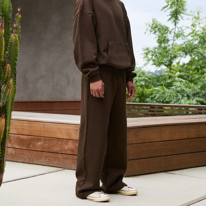 350 GSM 'Chestnut' Fleece Sweatpants