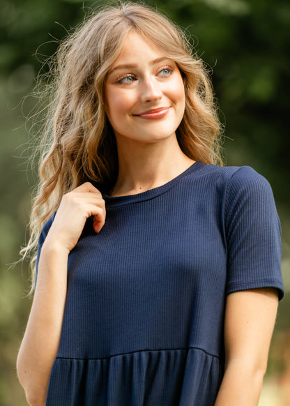 Clemintine Ribbed Midi Dress - FINAL SALE