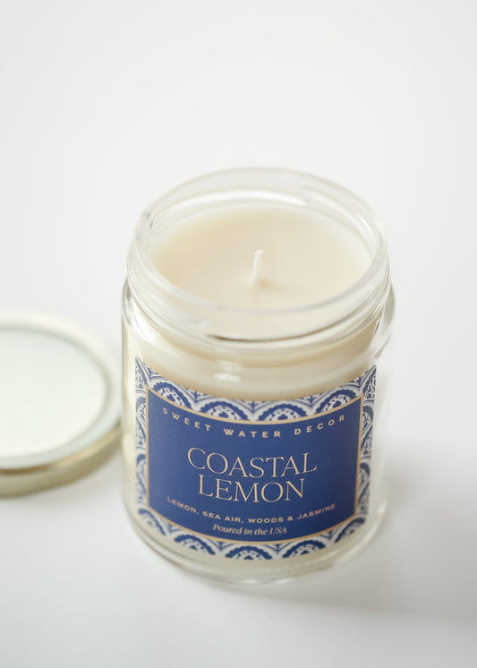 Coastal Lemon 9 oz Soy Candle