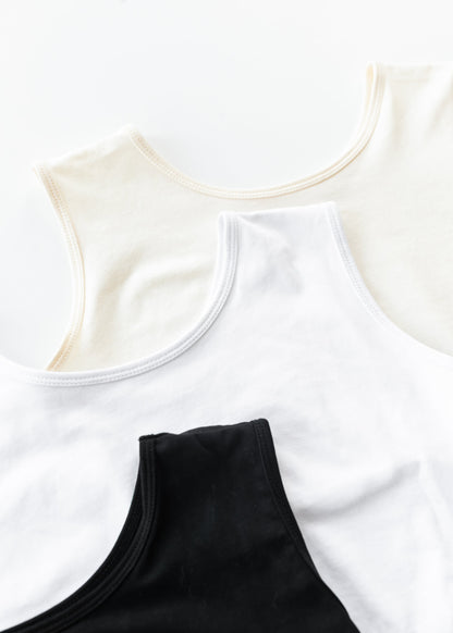 Cotton Cream Demi Layering Tank