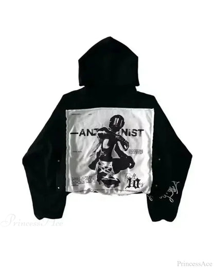 Dark Racer Pictorial Zip Hoodie
