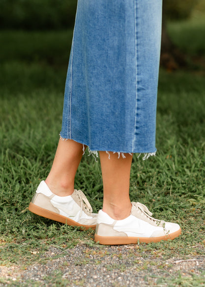 Dolce Vita Notice Ivory Multi Nylon Sneakers - FINAL SALE
