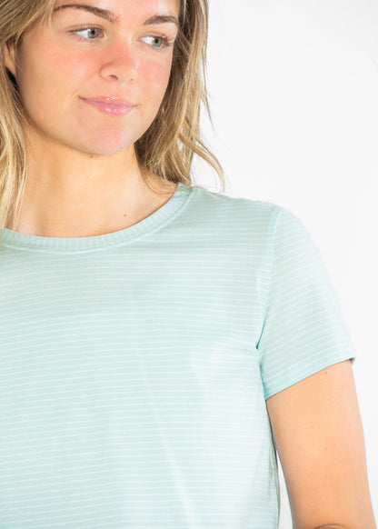 Essential Crew Striped Basic Tee - FINAL SALE