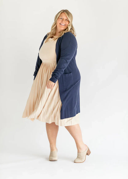 Essential Long + Soft Cardigan