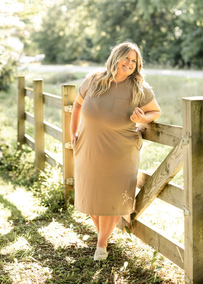 Finley T-shirt Midi Dress - FINAL SALE