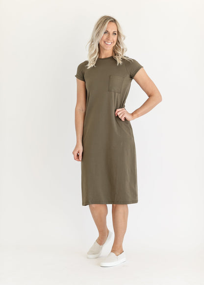 Finley T-shirt Midi Dress - FINAL SALE