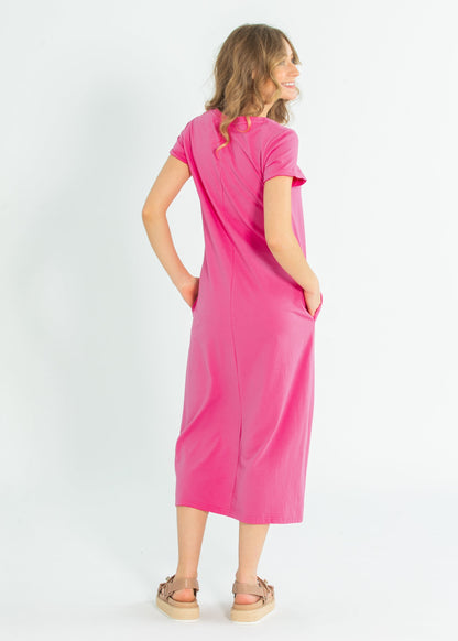 Finley V-Neck Midi Dress - FINAL SALE