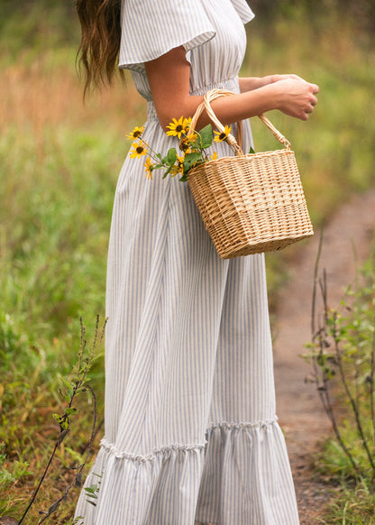 Isabella V Neck Maxi Dress