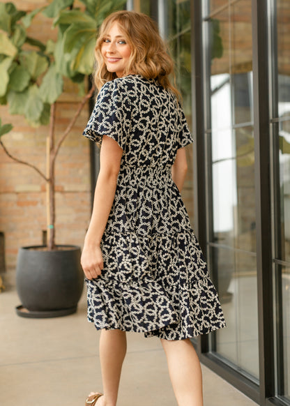 Jemma V-neck Midi Dress - FINAL SALE