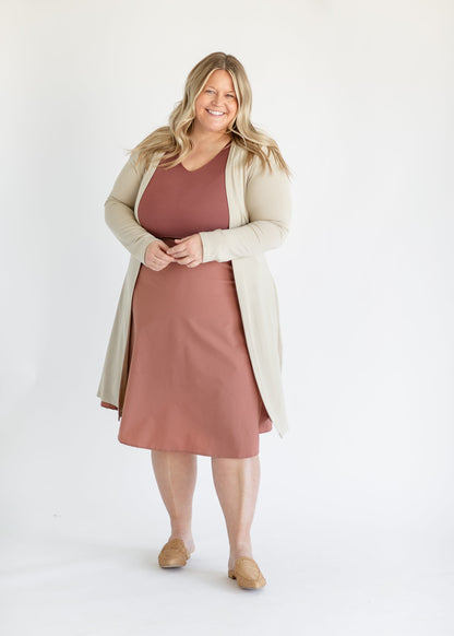 Kate Cap Sleeve Midi Dress - FINAL SALE