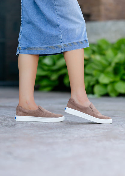 Keds® Pursuit Suede Slip On Sneaker - FINAL SALE