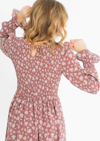 Kelsie Floral Midi Dress - FINAL SALE