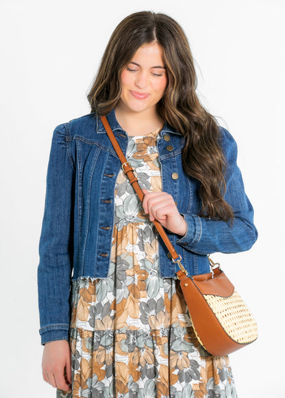 Kut from the Kloth® Shaya Crop Denim Jacket - FINAL SALE