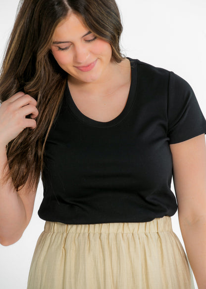 Liverpool® Scoop Neck Short Sleeve Tee - FINAL SALE