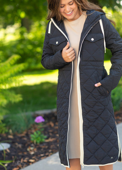Long Quilted Jacket - FINAL SALE