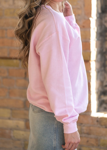 Love Like Jesus Embroidered Sweatshirt - FINAL SALE