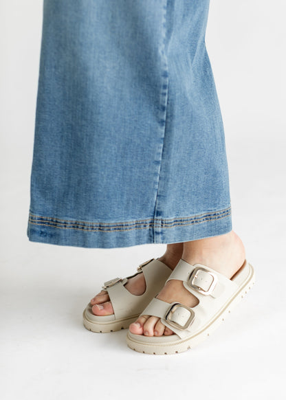 MIA™ Gen Dual-Buckle Strapped Sandal -  FINAL SALE