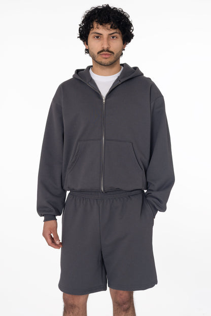 MWF02 - 10oz. Mid-weight Poly Cotton Fleece Sweat shorts