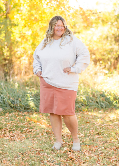 Remi Sienna Denim Midi Skirt - FINAL SALE