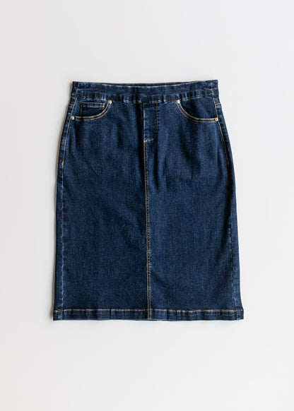 Sandra Midi Denim Skirt - FINAL SALE