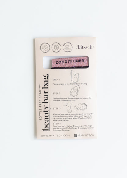 Kitsch™ Shampoo + Conditioner Beauty Bar Bag