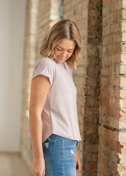 Short Sleeve Essential Basic Tee - FINAL SALE