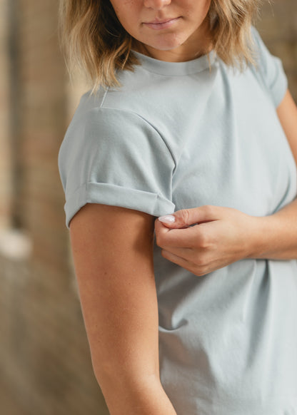 Short Sleeve Essential Basic Tee - FINAL SALE