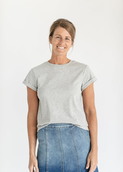Short Sleeve Essential Basic Tee - FINAL SALE