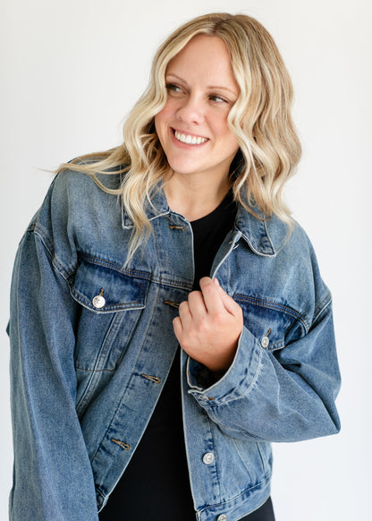 Sienna Washed Denim Jacket - FINAL SALE