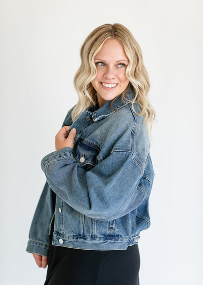 Sienna Washed Denim Jacket - FINAL SALE