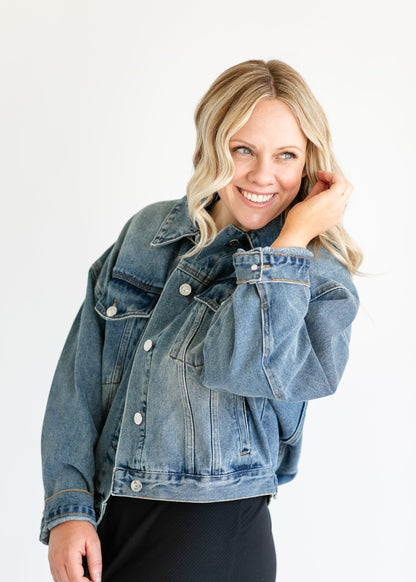 Sienna Washed Denim Jacket - FINAL SALE