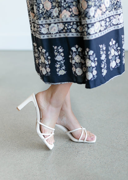 Square Toe Block Heel Sandal - FINAL SALE