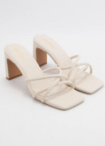 Square Toe Block Heel Sandal - FINAL SALE