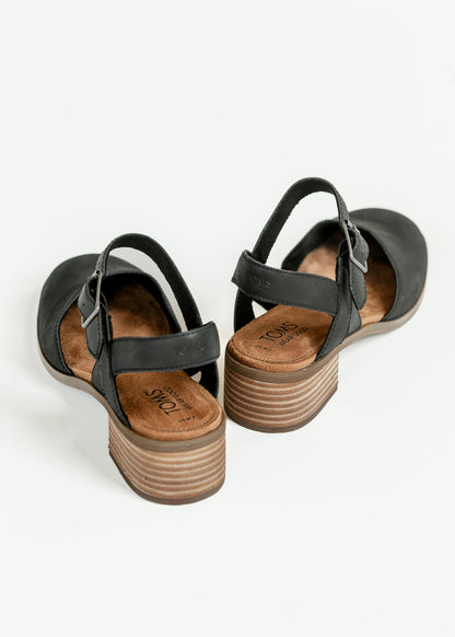 TOMS® Jaclyn Leather Heel