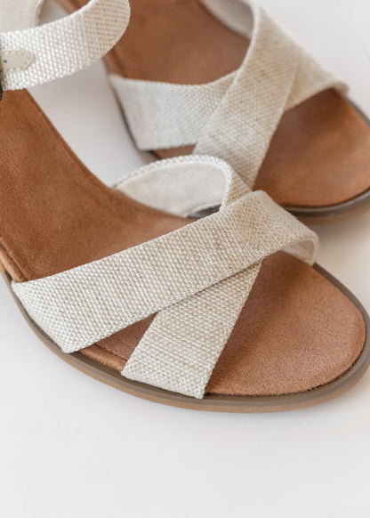 TOMS® Majorca Ankle Strap Heel