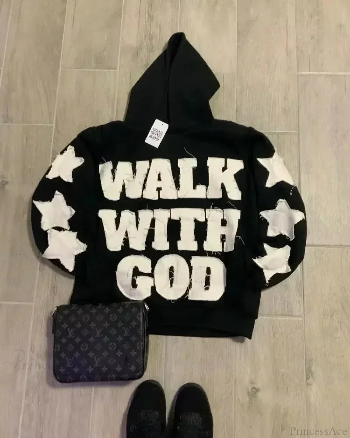 Y2K Gothic Skull Design Hoodie
